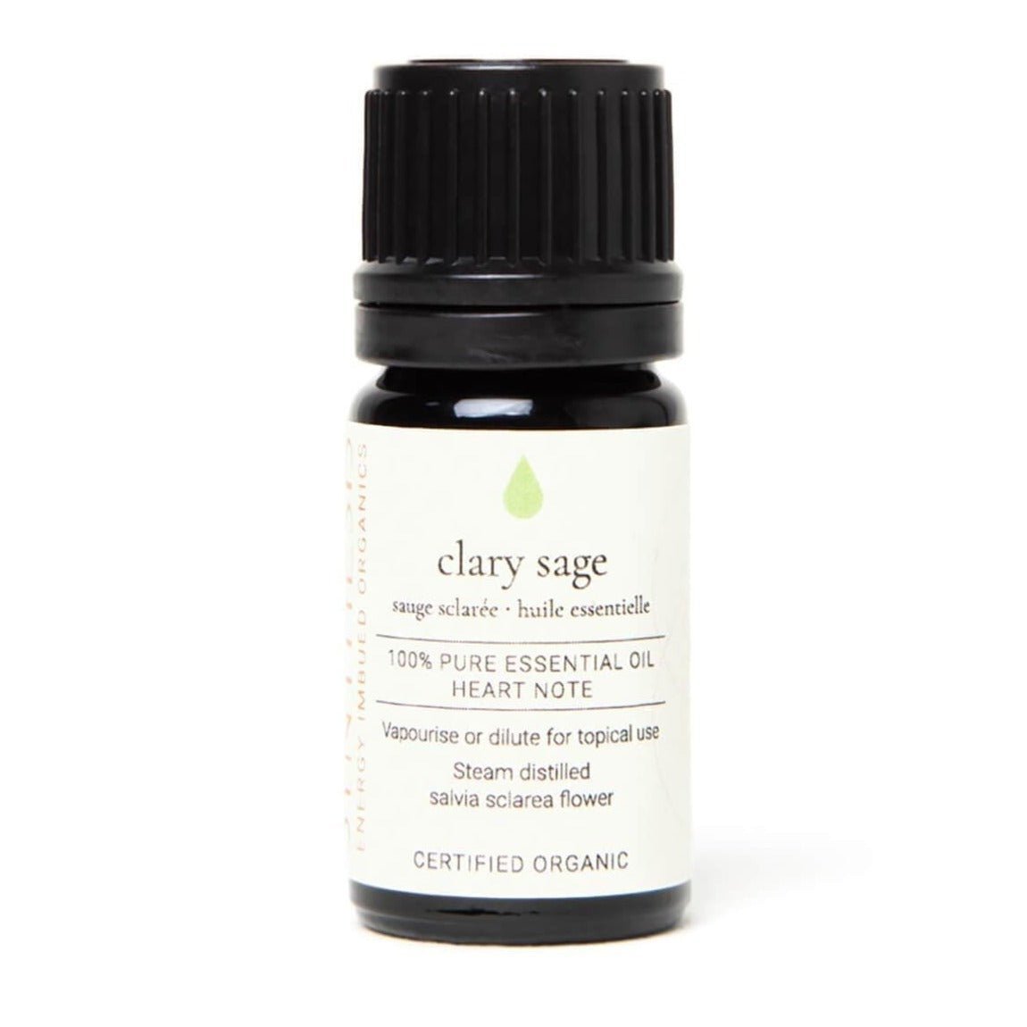 Clary Sage Certified Organic Essential Oil (5ml)