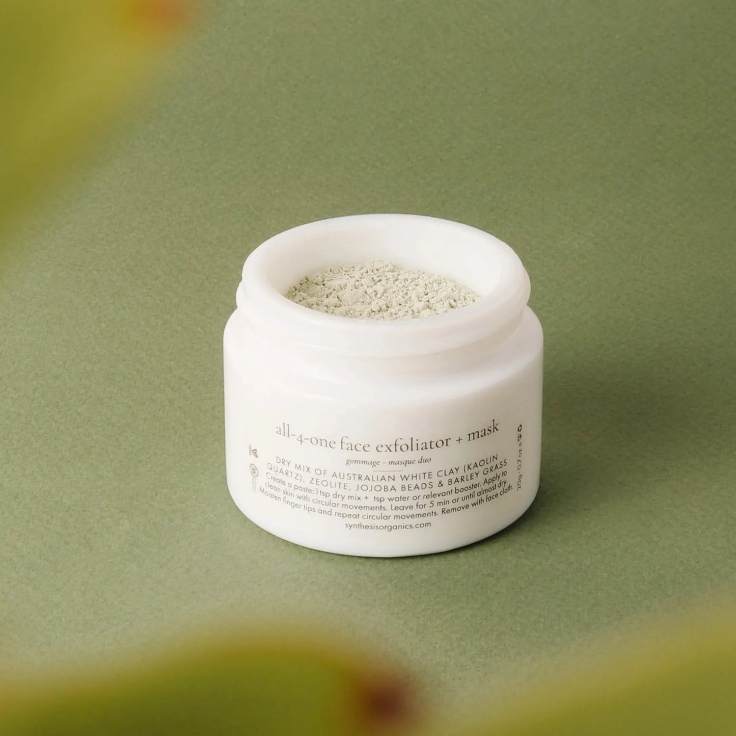 All 4 One Facial Exfoliant & Mask - 20g - Synthesis Organics