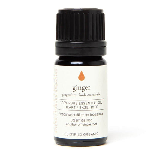 Ginger Certified Organic Essential Oil (5ml)