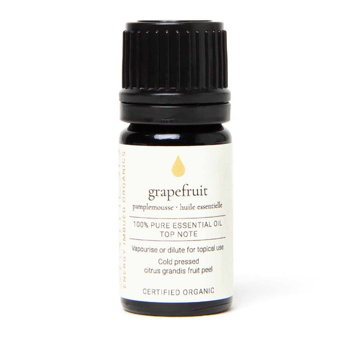 Grapefruit Certified Organic Essential Oil (5ml)