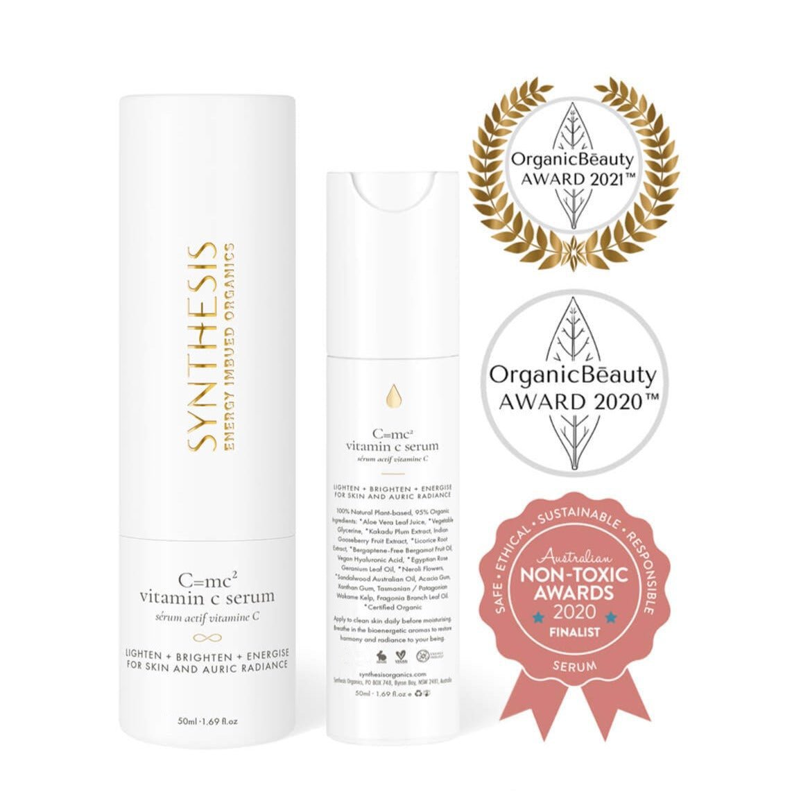 Vitamin C Serum C=mc2 - 15ml - Synthesis Organics